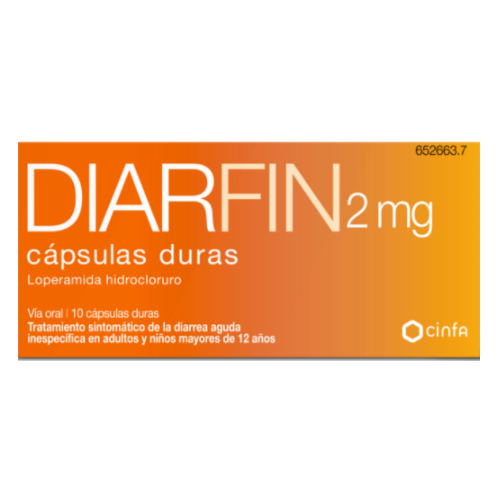 Diarfin 2 mg 20 cápsulas