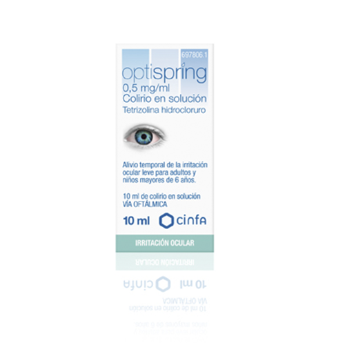 Optispring 0.5 mg/ml colirio 1 frasco solución