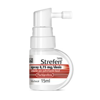 Strefen spray pulverización bucal