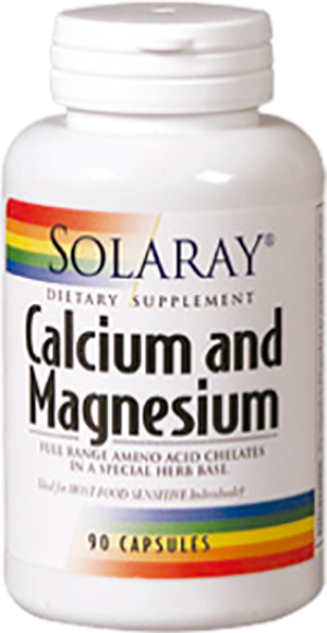 Calcio-Magnesio 90 cápsulas Solaray