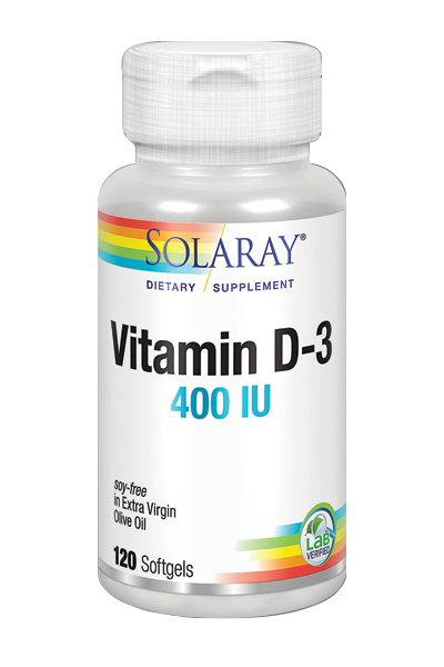 Vitamina D3 400UI 120 perlas
