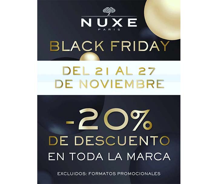Black Friday Nuxe Farmacia Miquel Palma de Mallorca